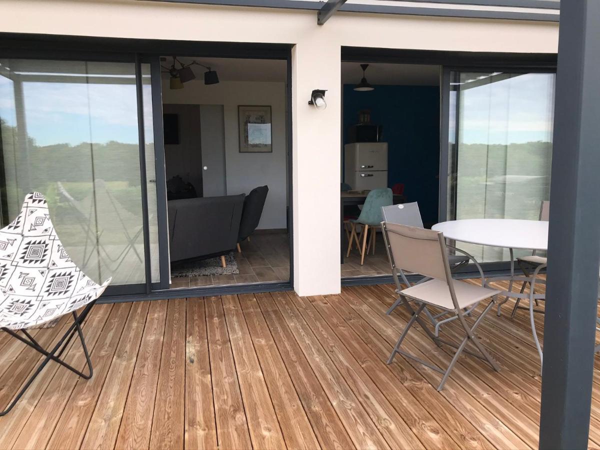 Les Paillotes Des Iles Et Re Villa Saint-Simon-de-Bordes Buitenkant foto